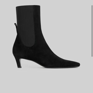 Toteme Black Ankle Booties